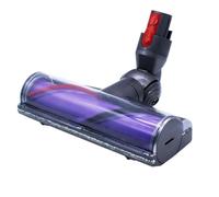 Cabezal De Succión Turbo De Accionamiento Directo De Fibra De Carbono, Compatible Con Dyson V7, V8, V10, V11 Y V15. Cepillo Profesional For Alfombras Y Suelos.(Head)