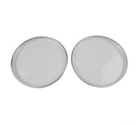 Cabezal de tambor blanco de 6, 8, 10, 12 pulgadas, piel de malla controlada por sonido para práctica, diseño de dos capas (10 pulgadas)