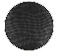 Cabezal de tambor de malla de 10 pulgadas, Nylon Silent Double Layer Tambor Juego de tambor Partsion Instrument Instrument Parts para batería Negro