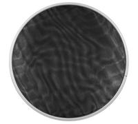Cabezal de Tambor de Malla de Nailon Doble Nyl de 10 Pulgadas, Piel Silenciosa para Juego de Batería, Piezas de Instrumentos de Percusión, Color Negro
