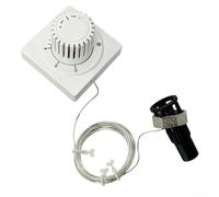 Cabezal de termostato diseñado para teledetección con tubo capilar de 2000 mm y ajuste directo a roscas de válvula de radiador M30x1.5 (5 metros)