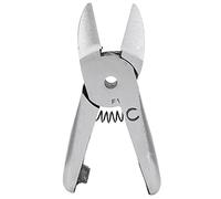 Cabezal de tijeras neumáticas, herramienta de corte de alta precisión de repuesto de tijera de aire de acero de aleación para trabajos de fibra de vidrio, cuero, plástico y Metal