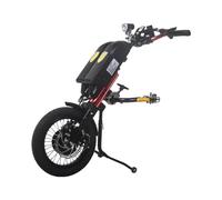 Cabezal de tracción para silla de ruedas eléctrica, ligero y portátil, conectado a la batería de litio de la silla de ruedas, cabezal de tracción para silla de ruedas deportiva con empuje ma