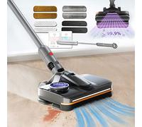 Cabezal De Trapeador Eléctrica Para Dyson v7 v8 v10 v11 v15 v12slim Aspiradora Accesorio ,fregona Con 230ml Desmontable Tanque De Agua,led Uv Luz,hogar Pulidora Abrillantadora Suelos (mop Head)
