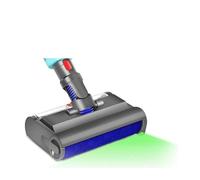 Cabezal De Trapeador Eléctrico Con Botón De Interruptor For Cepillo De Lavado, Compatible Con Dyson V7, V8, V10, V11 Y V15, Luz Verde For Pisos Duros (mojado Y Seco)