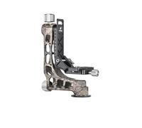 Cabezal de trípode de cardán de Aluminio Ligero y Resistente, con Placa Arca Compatible de 100 mm, Altura Ajustable de 100 mm, Carga máxima de 25 kg, Peso de 2.2 Libras, Rosca de Tornillo de 3/20.3