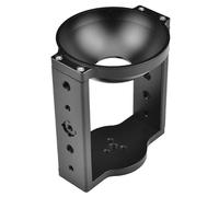 Cabezal de trípode metálico, elevador de platillo versátil de aleación de aluminio para hi-hat con adaptador