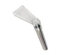 Cabezal De Vacío Con Adaptador Junta 2 Piezas Cabeza Transparente Transparente Herramienta Limpieza Superficies Estrechas Para CB15 AS15 CB30 Adjunto Vacío