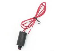 Cabezal de válvula solenoide AC24V DC9V para control de riego, sellado manual cuarto de vuelta, compatible con controladores de batería, plástico negro (AC24V)