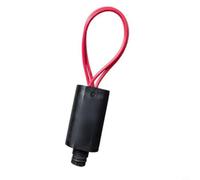 Cabezal de válvula solenoide para sistemas de riego AC24 V CC 9 V para un sellado robusto, control manual de cuarto de giro para reguladores eléctricos, fácil mantenimiento, color negro, 1 unidad