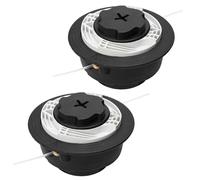 Cabezal desbrozador Autocut C6-2 para STIHL, Cabezal desbrozador con punta automática - Cabezal desbrozador de alambre doble - Carrete de alambre de nylon para desbrozadoras de gasolina