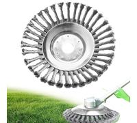 Cabezal Desbrozador Universal De 6″, Cepillo Desbrozador, Cabezal Desbrozador De Alambre De Acero, Cabezal Cortador De Cepillo De Alambre De Acero, Fácil Eliminación De Malas Hierbas
