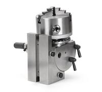 Cabezal divisor de portabrocas de 3 mandíbulas, juego de fresado semiuniversal resistente, rotación de 360°, indexación 1:40 para mesa giratoria y fresadora CNC, máquinas de perforación