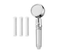 Cabezal Ducha Con Filtro - Repuestos De Boquilla De Alta Presión - Alcachofa Suavizadora de Agua para Baño - para Piel Seca, Lavado, Bañera, Hogar, Viaje, Hotel, Familia, Hombres y Mujeres