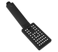 Cabezal Ducha Negro Desmontable para Abs de Mano Baño | Pulverizador de Alta Presión, Caudal Potente, Diseño Moderno y Sencillo, Accesorio de Ducha para Uso Doméstico