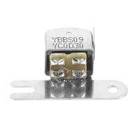 Cabezal Estéreo para Pletina de Cassette, Metal Plata, Doble Canal | Montaje para Mantenimiento de Audio, Pieza Reemplazable, Incluye Accesorios de Botón, Uso en Equipos Vintage