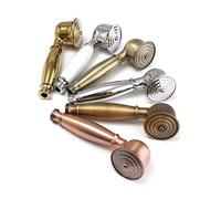 Cabezal Estilo Dorado Retro de Cobre de Ducha de Mano para Baño | Accesorio de Baño, Brillo Destacado, Ahorro de Agua, Instalación y Desmontaje Sencillos