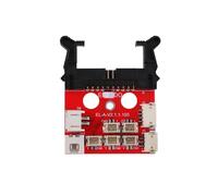 Cabezal extrusor original Hotend Adaptador Placa Breakout Módulo Compatible con Elegoo Neptune 4, Neptune 4 Pro Impresora 3D Accesorios