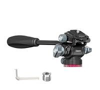 Cabezal Fluido de Video para trípode de cámara, ULANZI U-190 Mini Cabeza inclinable panorámica con Placa de liberación rápida Arca Swiss, Equipo de grabación de Video para cámara compacta de Carga de