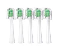 Cabezal For Cepillo De Dientes Eléctrico. Compatible Con Waterpik SF-01, SF-02, SF-03 Y SF-04 Los Cepillos De Dientes Eléctricos Sónicos(5PCS WHITE)