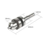 Cabezal Giratorio De Centro Vivo Ajustable, Herramienta De Carpintería For Torno, Centro Giratorio For Torno De Madera(Taper handle B12)