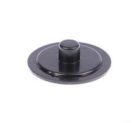 Cabezal giratorio de plástico de repuesto para espumadores de leche compatible con la pieza de mezcla eficiente de la marca Hero para crear espuma rica para lattes y capuchinos, acabado negro, fácil