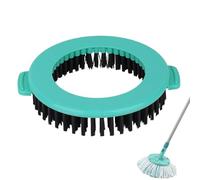 Cabezal giratorio de repuesto para Leifheit Set Clean Twist Disc Mop Ergo, cepillo rígido para todas las superficies duras, baño, cocina