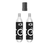 Cabezal Inflador Crank Brothers Klic Co2 + 2 Cartuchos Rosqueados - 25G