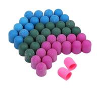 Cabezal lijador para uñas, Bandas de lijado for decoración de uñas multicolor 13 x 19 mm Paquete de 5/10/20 piezas(Purple)