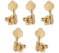 Cabezal máquina sintonizador 1 Conjunto De 5pcs Oro Open 5 Strings Bass Guitar Tuning Pegs Sintonizadores Máquinas Cabezas (Color : 4)