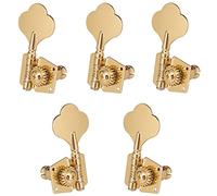 Cabezal máquina sintonizador 1 Conjunto De 5pcs Oro Open 5 Strings Bass Guitar Tuning Pegs Sintonizadores Máquinas Cabezas (Color : 3)