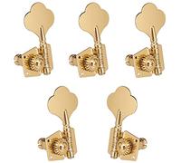 Cabezal máquina sintonizador 1 Conjunto De 5pcs Oro Open 5 Strings Bass Guitar Tuning Pegs Sintonizadores Máquinas Cabezas (Color : 2)