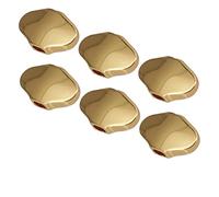 Cabezal máquina sintonizador Perillas De Clavija De Afinación De Guitarra De Aleación De Zinc 6 Uds. (Color : Gold)