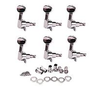Cabezal máquina sintonizador Sintonizadores De Guitarra Acústica Eléctrica 6PCS Tuning Pegs Keys Machine Head Para La Derecha