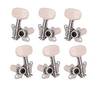 Cabezal máquina sintonizador Vintage Acústica Guitarra Tuning Pegs Machine Heads Tuning Keys Sintonizadores 3L 3R Metal