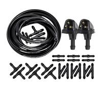 Cabezal pulverizador coche Compatible con Suzuki para Swift para MK2 2005-2010 para SX4 para MK1 2006-2013 Boquillas de pulverización para limpiaparabrisas delantero 5303833AA(With Regulator)