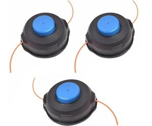 Cabezal Recambio Recortadora, 3PC Cabezal Cortacésped,T35 Cabezal de Cortacésped,Cabezal M10 x 1,25, Desbrozadora para Husqvarna T35 128R 125LDx 128 LDx 323LDx 327LDx 324LDx 125R 323RIL 324Rx