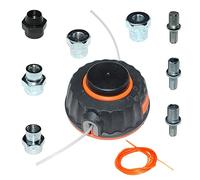 Cabezal recortador P25 para Weed Eater 1900 2620 4000C BC2400 BC24W BC2500LE BC30B BC30W BC3100 BC3150 Featherlite SST25 GTI52 GTI19 GTI19T HP28 HP28HPP 30SB HBB. 30SBP MX550 MX557