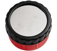 Cabezal rociador de agua para manguera de jardín, boquilla de ducha fina de | Distribución suave del agua, diseño resistente a obstrucciones, cabezal de boquilla extraíble, control preciso de niebla