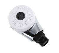 Cabezal Rociador de Champú M20 de Plástico para Lavabo de Salón | Conector M20, Flujo Suave y Uniforme, para Manguera de Lavabo y Estación Spa, Acabado Plata