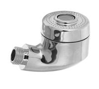 Cabezal Rociador de Lavabo de Salón Plata Abs, Ahorro de Agua y Ajuste | Instalación Sencilla, Uso Versátil, Pulverización Regulable para Champú