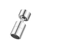 Cabezal rociador del grifo Filtro for cabezal rociador de grifo cocina, adaptador antisalpicaduras for lavabo, aireador fregadero ajustable 2 modos, grúa(COLOR01)