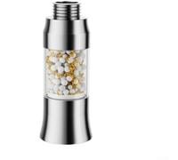 Cabezal rociador para grifo de cocina con diseño extraíble con opciones de doble flujo y filtración cuádruple Kdf para eliminar impurezas, incluye doce adaptadores estándar para configurar en varios