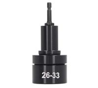 Cabezal Taponador Eléctrico, Metal y Goma, Ø26-33 mm - Sellado Estanco, Alta Durabilidad, Ideal Líneas de Producción; máquina taponadora eléctrica