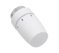 Cabezal Termostático para Grifo de Radiador Color Blanco | Conexión Estándar M30 x 1.5 | Estilo Clásico y Control Térmico Preciso | NOYON & THIEBAULT