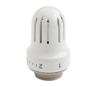 Cabezal termostático para radiador, 1 paquete de válvula de calefacción TRV con conexión roscada M30 x 1.5 para control de temperatura del radiador, autoajustable, comodidad de la habitación