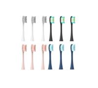 Cabezales 12PCS, Compatible Con Oclean, X X PRO Z1 | F1, One, Air 2, X Pro Elite, cerdas suaves, forma W, cabezal redondeado(All 12pcs)