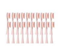 Cabezales 20PCS, compatible con Oclean, Flow X PRO Elite X | One Z1 F1 Air 2 SE cabezales para cepillo dental eléctrico, cerdas selladas al vacío, adultos(20 pcs pink)