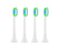 Cabezales, compatible con Philips, 4100 6500 6100 7500 | Cabezales de repuesto for cepillo dental eléctrico for series 5300 y 1100, uso diario(4PCS Green)