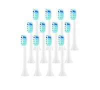 Cabezales, compatible con Philips, 4100 6500 6100 7500 | Cabezales de repuesto for cepillo dental eléctrico for series 5300 y 1100, uso diario(12PCS Cyan)